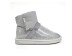 Clear Quilty Boots Grey