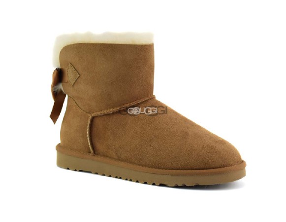 Mini Bailey Bow Medallion Chestnut