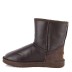 Men's Classic Short Metallic Boot Chocolate