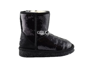 Kids Classic Short Sparkles Black