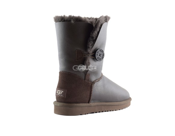 Bailey Button Metallic Chocolate-1