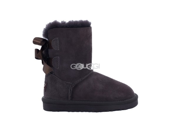 Kids Bailey Bow Chocolate