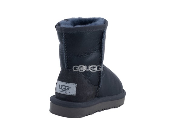 Kids Classic Short Metallic Grey