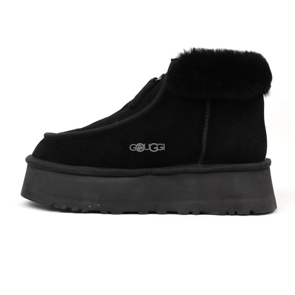 Ugg Funkette Platform Boots Black