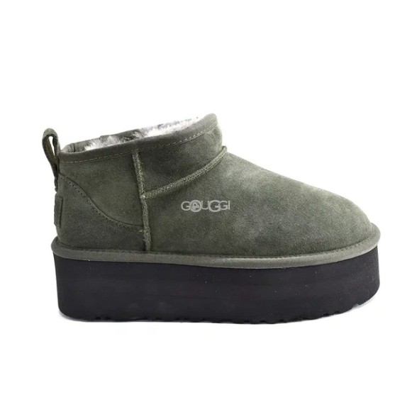 Ugg Classic Ultra Mini Platform Olive