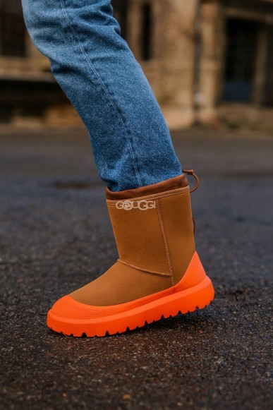 Classic Men Short Weather Hybrid Orange